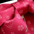 画像3: 子供浴衣帯 “ハローキティー”の女の子用作り帯(結び帯)【濃いピンク】 (3)