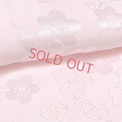 画像6: 長襦袢 小紋 訪問着用 着物用長襦袢 フリーサイズ 衿芯付き【薄いピンク】