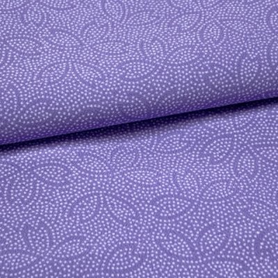 画像4: 二部式着物 洗える着物 袷 小紋柄の着物 フリーサイズ【薄紫色、江戸小紋調桜】