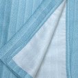 画像5: 二部式着物 洗える着物 単衣 小紋柄の着物 トールサイズ(170cm前後向け)【水色、縦縞】 (5)