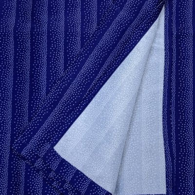 画像5: 二部式着物 洗える着物 単衣 小紋柄の着物 トールサイズ(170cm前後向け)【紺色、縦縞】