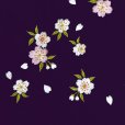 画像2: 卒業式に　女性用 桜刺繍入り袴【紫】 サイズ[S M L LL] (2)