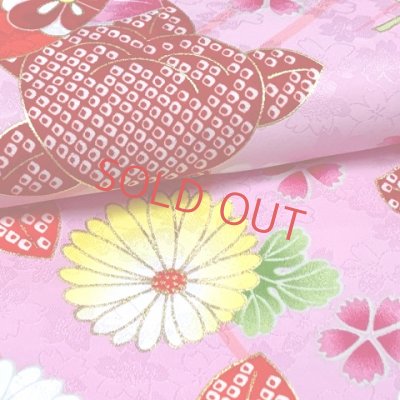 画像4: 卒業式 袴セット 女子用 大学生 長丈の二尺袖着物 小振袖 刺繍袴(M／Lサイズ) 2点セット 合繊【ピンク、橘】