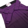 画像3: 卒業式に 女性用 シンプルな無地ぼかしの袴【紫系】[S/M/L/2Lサイズ] (3)