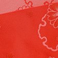 画像3: レディース 浴衣帯  卒業式 袴下帯にも 単品 一重帯 半幅帯 【サーモンピンク系、雪輪】 (3)