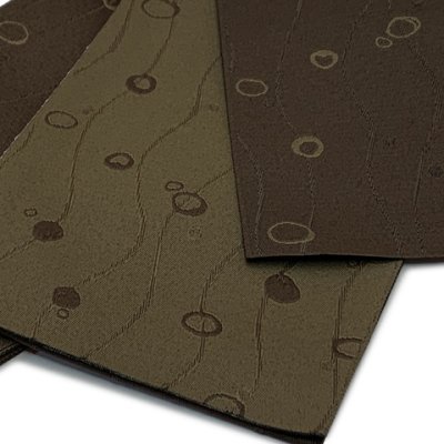 画像2: レディース 浴衣帯 卒業式 袴下帯 単品 一重帯 半幅帯【焦げ茶、泡】