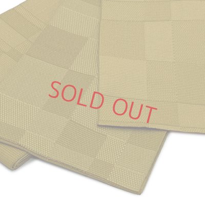 画像2: レディース 浴衣帯 卒業式 袴下帯 単品 一重帯 半幅帯【金茶、■】