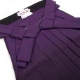 画像2: 卒業式に　女性用 桜刺繍のぼかし袴【紫系】[S/M/L/2Lサイズ] (2)