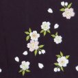 画像3: 卒業式に　女性用 桜刺繍のぼかし袴【紫系】[S/M/L/2Lサイズ] (3)