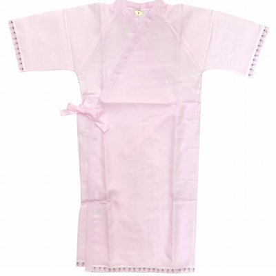画像3: 子供用着物スリップ (国産)３-４歳用女の子着物用いちご刺繍が可愛い！七五三、着物姿に【ピンク、イチゴ】
