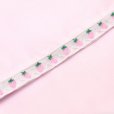 画像5: 子供用着物スリップ (国産)３-４歳用女の子着物用いちご刺繍が可愛い！七五三、着物姿に【ピンク、イチゴ】 (5)