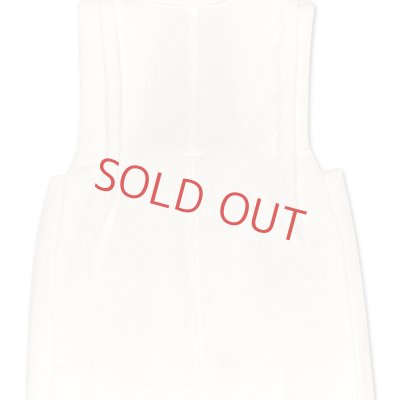 画像5: 七五三 三歳 女の子 被布セット 被布コート 草履 巾着 足袋 4点コーデセット【白、うさぎさん】