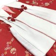 画像5: 七五三 着物 3歳 女の子 被布コートセット（合繊）シンプル 古典柄【紅白、鞠】