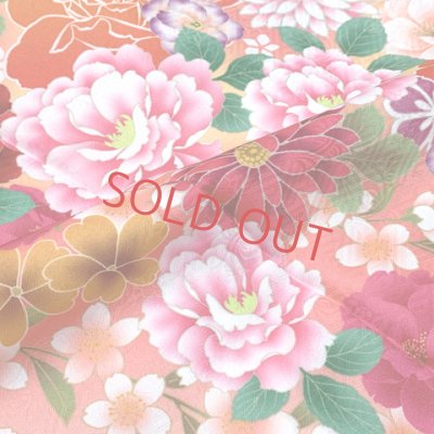 画像3: 卒業式 袴セット 女子用 HL 絵羽柄振袖着物 RK 刺繍袴と袴下帯 ３点セット 合繊【黄色＆赤、薔薇とダリア】