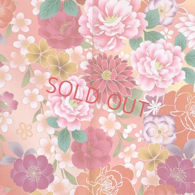 画像5: 卒業式 袴セット 女子用 HL 絵羽柄振袖着物 RK 刺繍袴と袴下帯 ３点セット 合繊【黄色＆赤、薔薇とダリア】