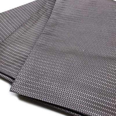 画像5: 夏物 HL(アッシュ・エル) 洗える着物 絽の着物 小紋 フリーサイズ 夏帯 2点セット 【くすんだピンク系、唐草】