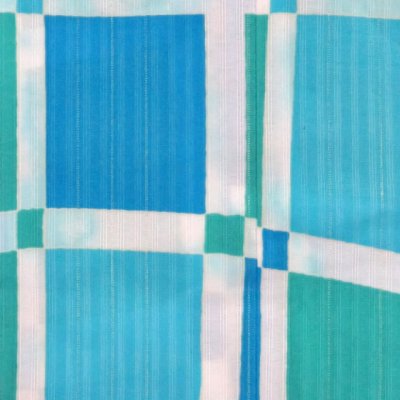 画像4: 子供浴衣セット 男の子 110サイズ  H・L ブランド 子供浴衣 3点セット【青緑系 格子】