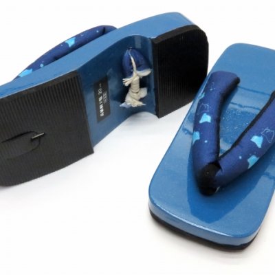 画像8: 子供浴衣セット 男の子 110サイズ  H・L ブランド 子供浴衣 3点セット【青緑系 格子】