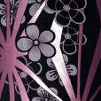 画像3: H・L (アッシュ・エル) レディース浴衣 フリーサイズ ダスティカラー 女性用浴衣 単品【紫ｘ麻の葉に花】 (3)