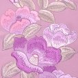 画像3: 半衿 振袖に 華やかな刺繍入りの半襟 合繊 日本製 変わり色【薄紫、椿】 (3)
