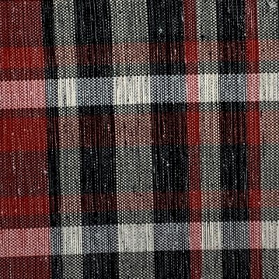 画像4: 半幅帯 着物や浴衣に 半巾帯(細帯) 小袋帯 ポリ綿 約400cm【黒系チェック】