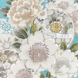 画像3: 七五三 7歳 女の子 着物 フルセット購入 日本製 正絹 金駒刺繍 絵羽付け着物と結び帯 コーディネートセット【水色、鞠と牡丹】