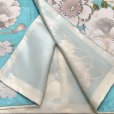 画像5: 七五三 7歳 女の子 着物 フルセット購入 日本製 正絹 金駒刺繍 絵羽付け着物と結び帯 コーディネートセット【水色、鞠と牡丹】