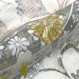 画像4: 七五三 着物 7歳 フルセット 日本製 正絹 金駒刺繍 絵羽付けの子供着物と結び帯セット【薄紫色、鞠と牡丹】