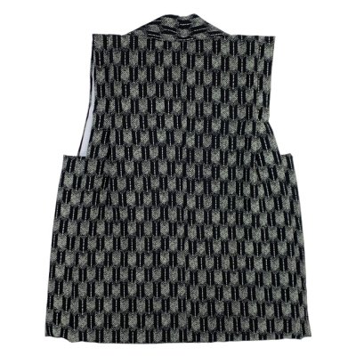 画像3: 七五三 男の子 3歳 被布セット 被布コート 雪駄 信玄袋 足袋 4点コーデセット 合繊【黒地、矢羽に兜と小槌】