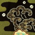 画像4: お宮参り 着物 男の子 日本製 正絹 本絞り 総刺繍柄 赤ちゃんのお祝い着 産着(初着)【黒×緑 鷹】