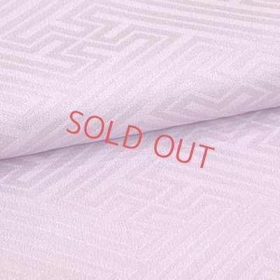 画像5: 七五三 着物 7歳 セット 正絹 刺繍入り 四つ身着物と結び帯 コーディネートフルセット【藤色、枝垂れ桜に鞠】