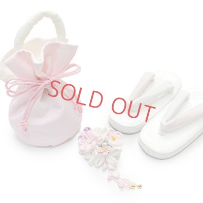 画像9: 七五三 着物 3歳 ブランド 【KAGURA-カグラ-】  女の子 被布コートセット（合繊）【ピンク系、八重桜】