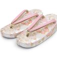 画像5: 七五三 はこせこセット 草履(21cm) バッグ 筥迫 帯締め 扇子 平簪 7歳 女の子【白、桜】