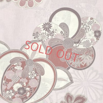 画像3: 2025年新作 “紅一点”ブランド 子供浴衣 女の子 130サイズ & しわ兵児帯 2点セット 【ピンク、橘】