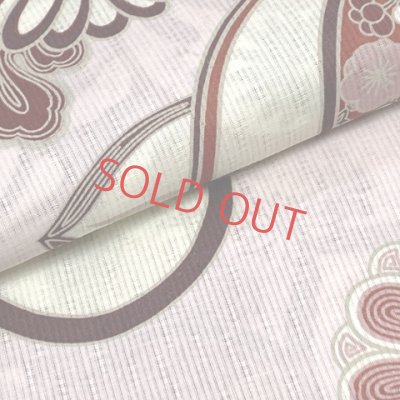 画像4: 2025年新作 “紅一点”ブランド 子供浴衣 女の子 130サイズ & しわ兵児帯 2点セット 【ピンク、橘】