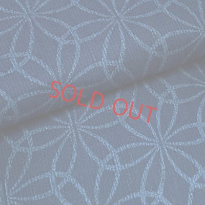 画像4: 2025年新作 “紅一点”ブランド 子供浴衣 男の子 130サイズ & しわ兵児帯 2点セット 【青、変わり七宝】