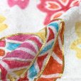 画像4: 七五三 7歳 女の子用 着物セット 正絹 女の子 絞り染 金駒刺繍 絵羽柄の子供着物 コーデセット【赤、鞠】