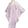 画像3: 長襦袢 洗える襦袢 二尺袖 小振袖用 ジュニア振袖 じゅばん 袖丈74cm【ピンク】