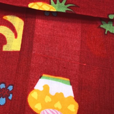 画像5: 【訳あり】浴衣 子供 女の子 120サイズ  ブランドゆかたPatti Patti（パティパティ）【赤・フルーツくまちゃん】