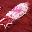 画像4: 子供兵児帯  絞り染め 女の子 浴衣帯 へこ帯 三尺帯 へこ帯 キッズ【赤】 (4)