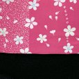 画像2: 巾着 カジュアルな装いや卒業式の袴に 小紋柄の巾着 和装バッグ 単品【ピンク、小花】 (2)
