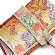 画像3: 七五三 箱せこ 7歳 3歳の女の子の着物に 子供の筥迫(はこせこ) 単品【朱赤ｘゴールド系、桜】 (3)