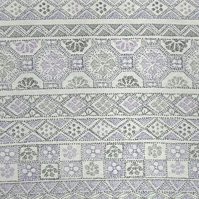 画像3: 反物 小紋 生地反物 ポリエステル 未仕立て 合繊【グレー系、蜀江紋】