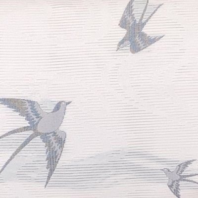 画像2: 軽装帯 夏帯 合繊 絽 お太鼓 作り帯 お太鼓結び 付帯【さくらピンク、燕】