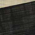 画像3: レディース 本麻のリバーシブル半幅帯 ツートンカラー小袋帯 4m【黒ｘクリーム】 (3)