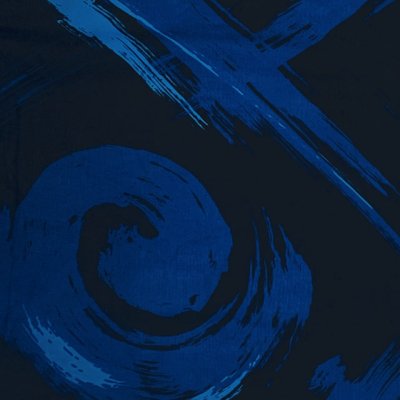 画像3: メンズ 浴衣セット 男性用浴衣 平織 紳士浴衣 M/L/LLサイズ 角帯 雪駄の３点セット【黒紺、渦】