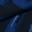 画像4: メンズ 浴衣 男性用浴衣 平織 紳士浴衣 M/L/LLサイズ【黒紺、渦】 (4)