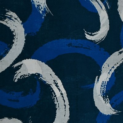 画像3: メンズ 浴衣 男性用浴衣 平織 紳士浴衣 M/L/LLサイズ【紺系、浪】