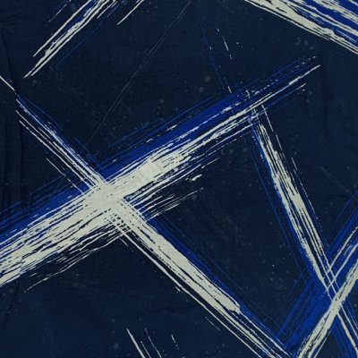 画像3: メンズ 浴衣セット 男性用浴衣 平織 紳士浴衣 M/L/LLサイズ 角帯 雪駄の３点セット【紺系、交差】