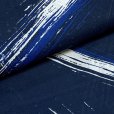 画像4: メンズ 浴衣 男性用浴衣 平織 紳士浴衣 M/L/LLサイズ【紺系、交差】 (4)